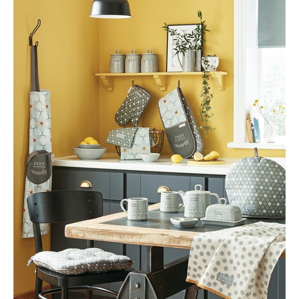 Guanti da cucina in cotone grigio Purity - Cooksmart ®-image-3