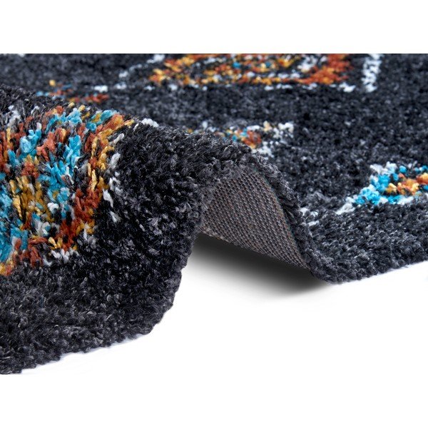 Tappeto nero , 160 x 230 cm Phoenix - Mint Rugs-image-1