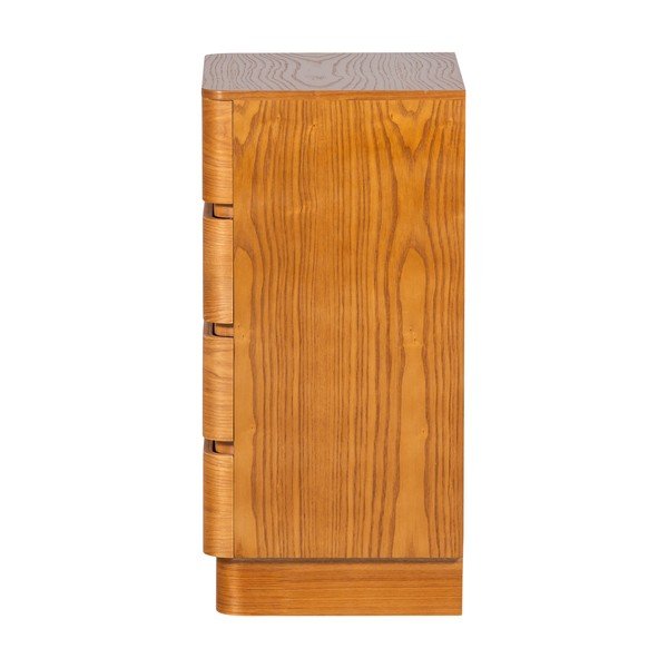 Cassettiera di colore naturale 40x70x34 cm Fejo – WOOOD-image-4