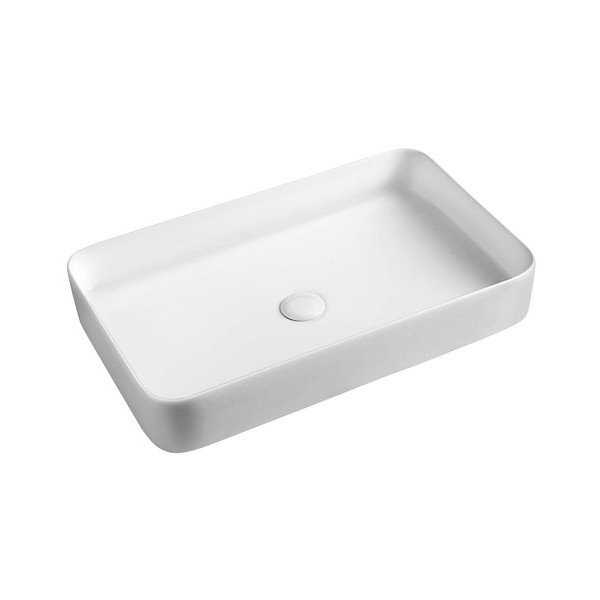 Lavabo in ceramica bianca , 65 x 40 cm Blade - Sapho