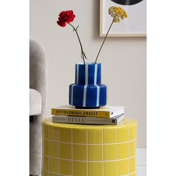 Tavolino rotondo in ceramica ø 42 cm Retro Tiles – Leitmotiv-image-4