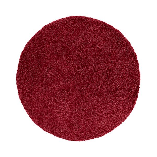 Tappeto rotondo bordeaux Norge, ⌀ 80 cm - Universal