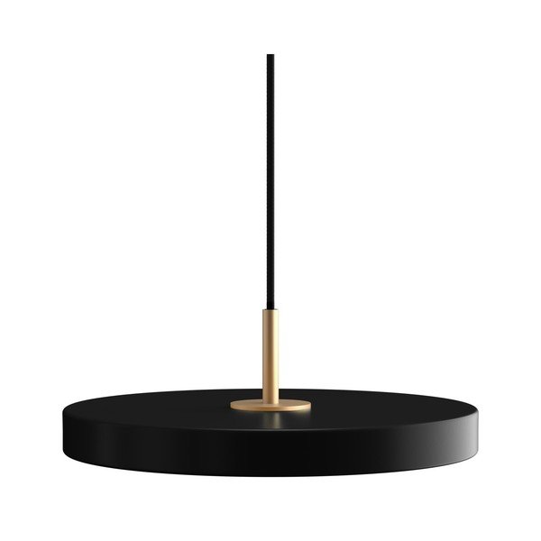 Apparecchio a sospensione LED nero con paralume in metallo ø 31 cm Asteria Mini - UMAGE
