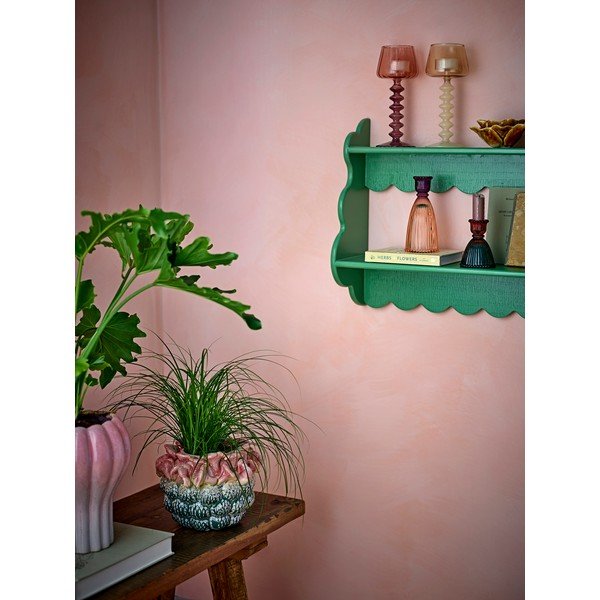 Mensola verde in abete massiccio con ripiani multipli 49,5 cm Salla – Bloomingville-image-4