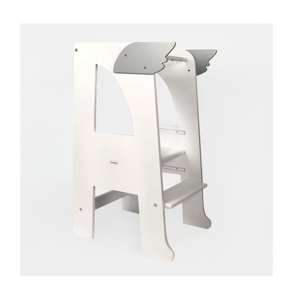 Torre didattica bianca Montessori - Rocket Baby-image-3