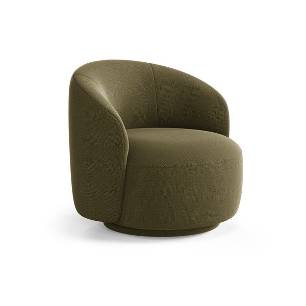 Poltrona verde girevole Letizia – Micadoni 