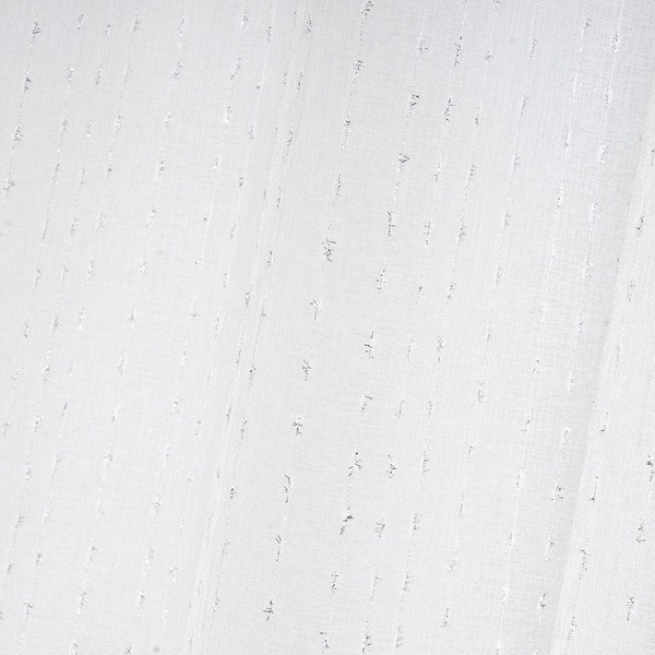 Tenda sottile bianca 140x260 cm Vertical Thread – Casa Selección-image-3