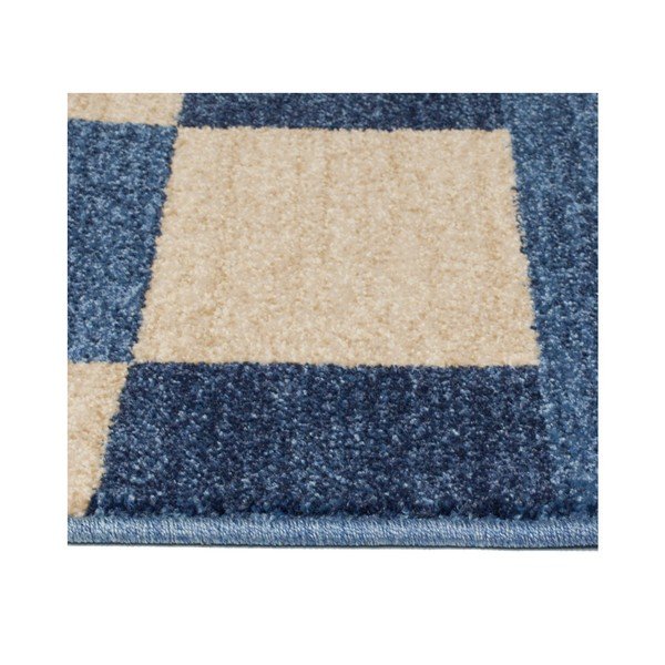 Tappeto Boras blu e beige, 57 x 110 cm - Universal-image-1