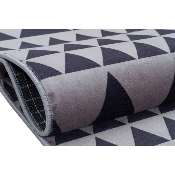 Tappeto lavabile grigio 180x120 cm - Vitaus-image-3