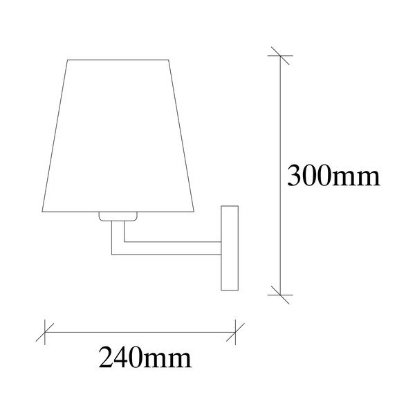 Lampada da parete beige/dorata ø 18 cm Profil – Opviq lights-image-4