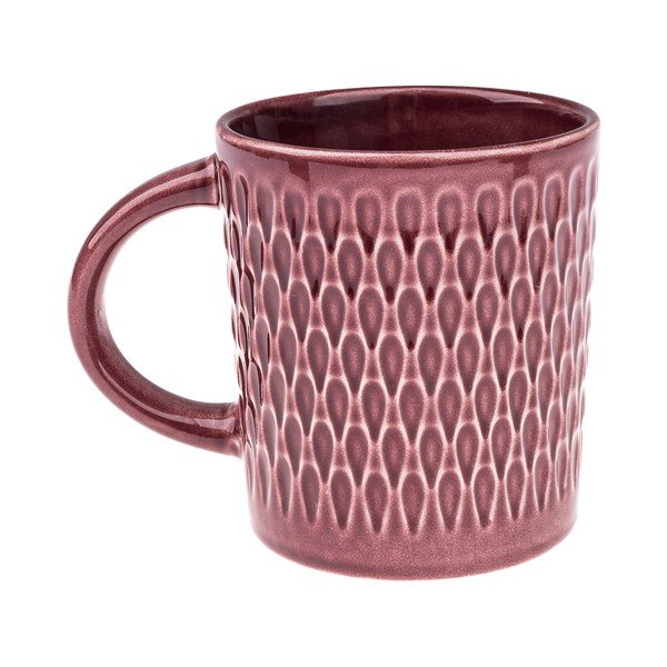 Tazza rosa in ceramica 420 ml Scales – Dakls