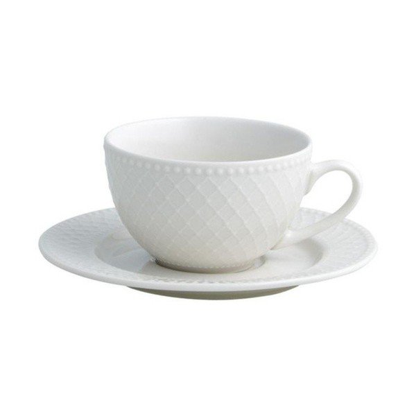 Set di 2 tazze e piattini , 200 ml Burlesque - Brandani