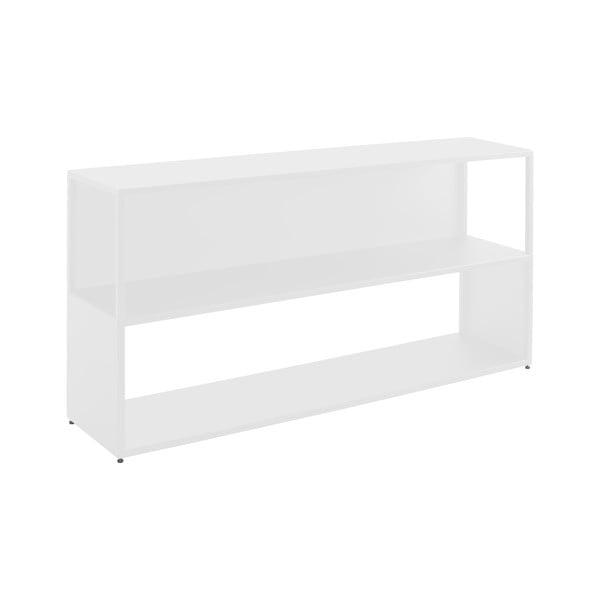 Libreria in metallo bianco 150x75 cm Hyller - CustomForm