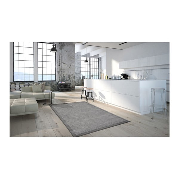 Tappeto grigio per esterni , 160 x 230 cm Chrome - Floorita-image-3