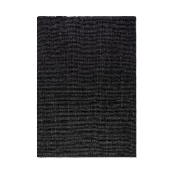 Tappeto in juta nera 160x230 cm Bouclé - Hanse Home