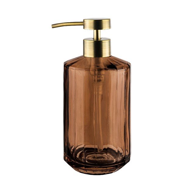 Dispenser di sapone in vetro marrone 200 ml Vision - Mette Ditmer Denmark