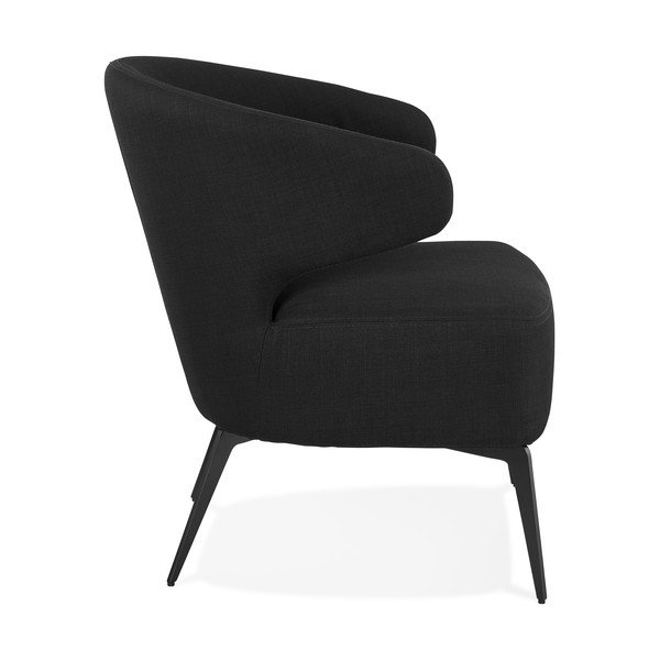 Poltrona nera Orelo - Kokoon-image-3