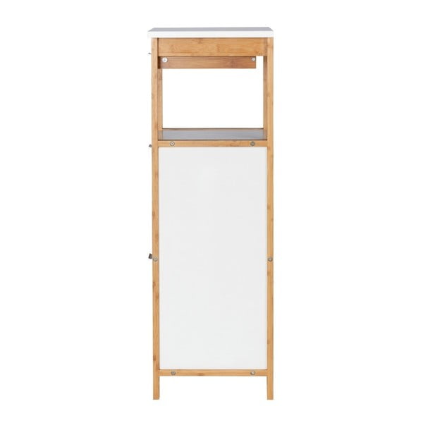 Mobile da bagno in bambù con 2 ripiani e spazio di archiviazione Finja - Wenko-image-1