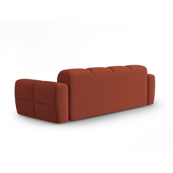 Divano color mattone 256 cm Lisa - Micadoni Home-image-3