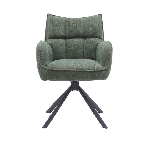 Set di sedie da pranzo verde in imbottito 2 pz Marilla – Unique Furniture-image-3