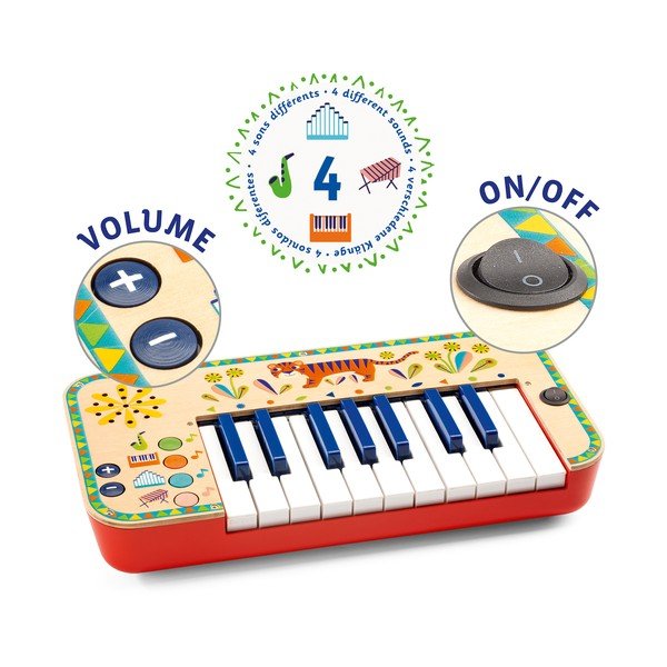 Giocattolo musicale Synthesizer - Djeco-image-1