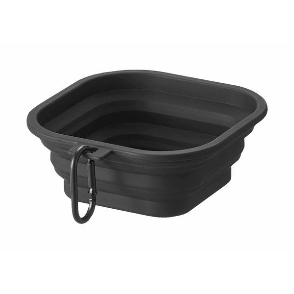 Ciotola da viaggio pieghevole in silicone per animali domestici Nooks – YAMAZAKI