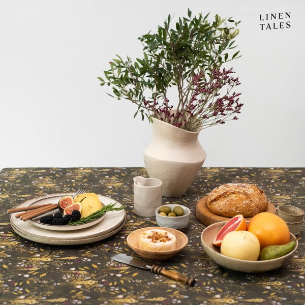 Tovaglia in lino 140x200 cm Woodland – Linen Tales-image-1