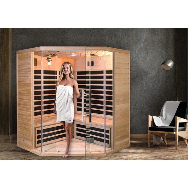 Sauna a infrarossi per 4 persone Family 2001XXL - Marimex-image-1