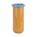 Vaso color senape in vetro (altezza totale 30,5 cm) Plegado  – PT LIVING