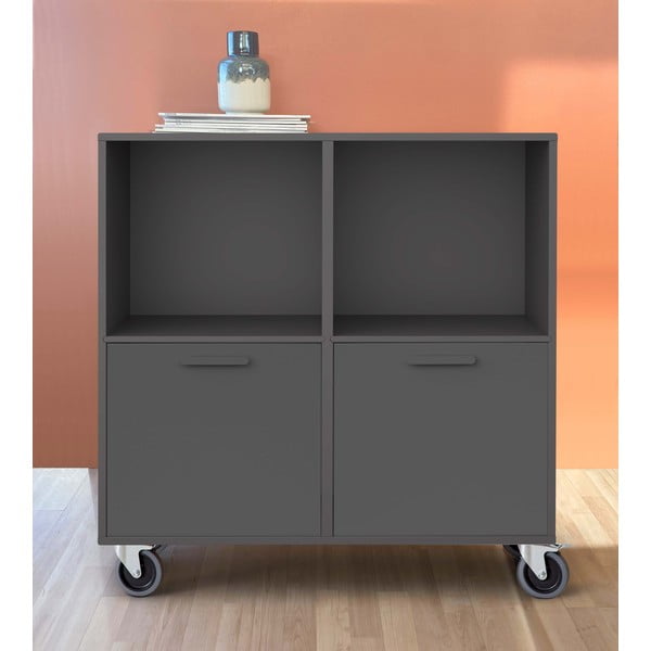 Cassettiera mobile nera Keep by Hammel - Hammel Furniture-image-1