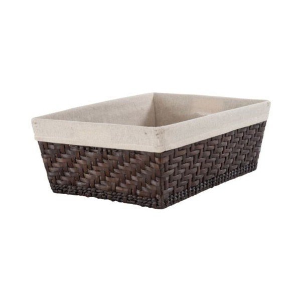 Úložný kos z rákosu Compactor Rush Basket, výška 16,5 cm