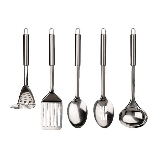 Set di 5 utensili da cucina in acciaio inox - Premier Housewares