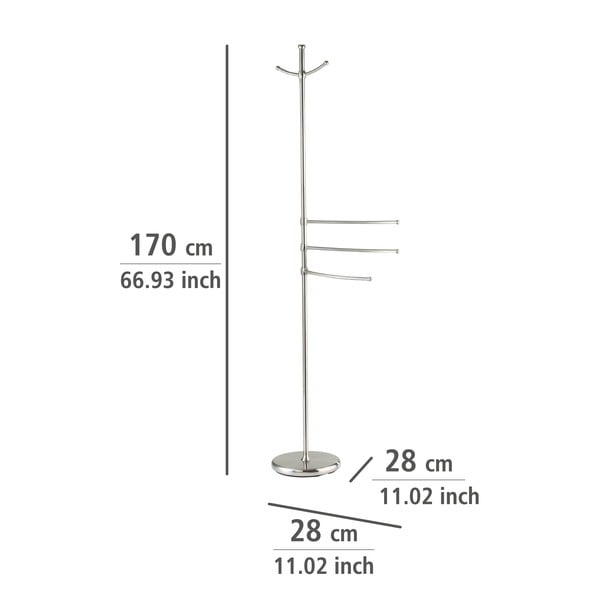 Supporto per asciugamani e accappatoi Adiamo - Wenko-image-2