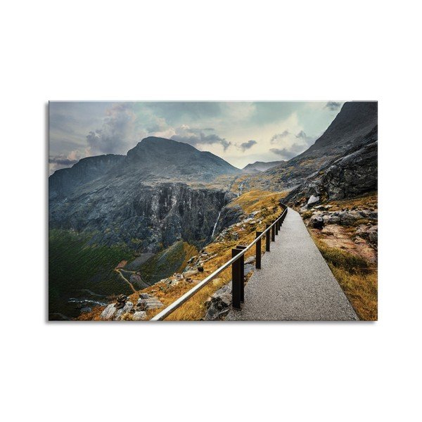 Glasspik Views Norway Mountains, 80 x 120 cm - Styler