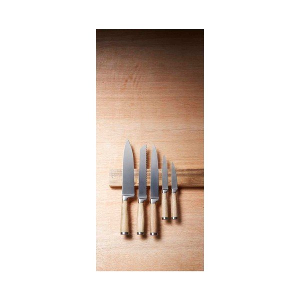 Barra magnetica da parete in legno di acacia - Kitchen Craft-image-3