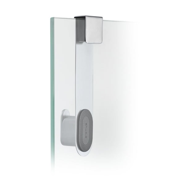 Gancio da appendere color argento opaco in acciaio inox Nexio – Blomus-image-1