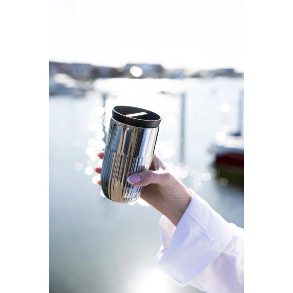 Tazza termica argentata in acciaio inox 320 ml Tova – Sagaform-image-1