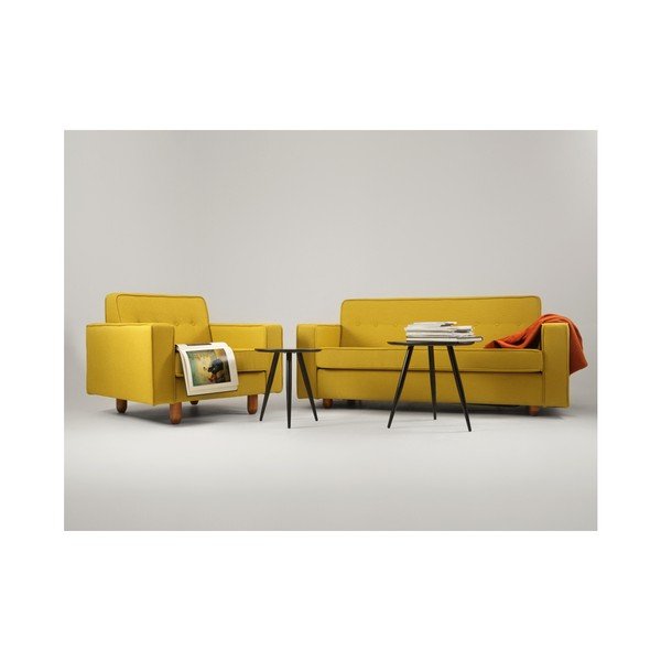 Divano giallo a due posti Custom Form Zugo - CustomForm-image-3