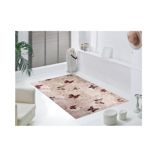 Tappeto resistente Butterfly Party, 50 x 80 cm - Vitaus
