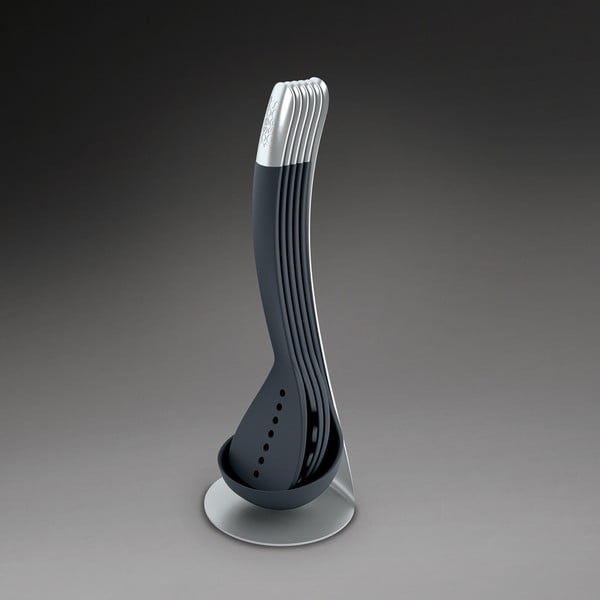 Set di 5 utensili da cucina con supporto Nest - Joseph Joseph-image-3