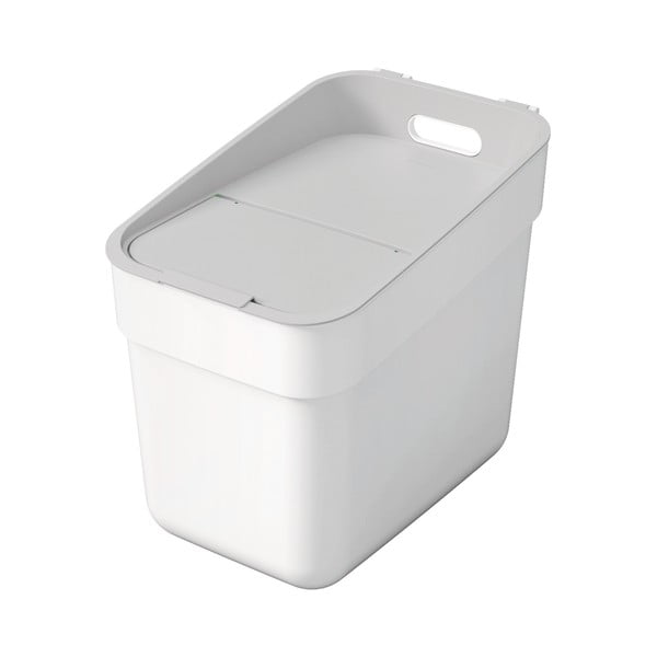 Bidone bianco in plastica riciclata 20 l Ready To Collect - Curver