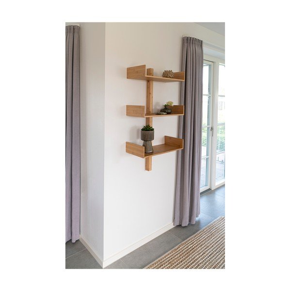 Mensola in bambù colore naturale 50 cm Villa - House Nordic-image-1
