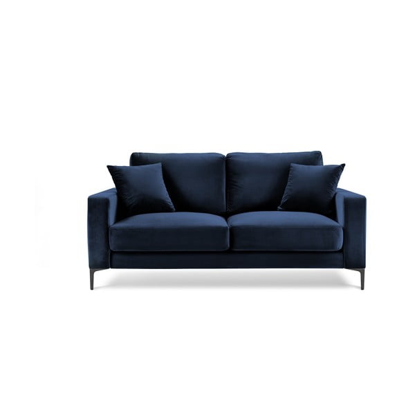 Divano in velluto blu navy, 158 cm Harmony - Kooko Home