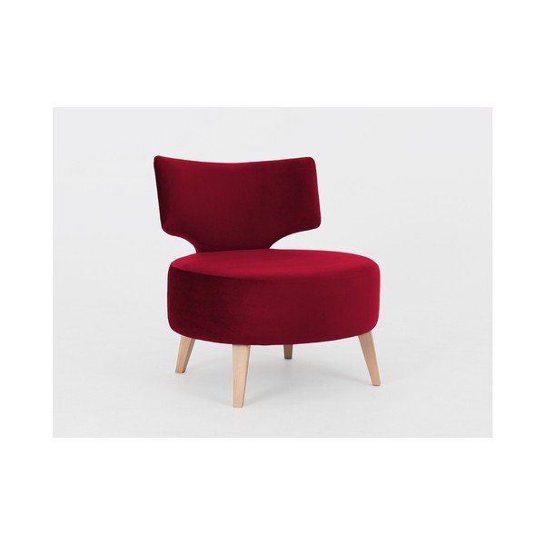 Poltrona Flippin Custom Form rosso scuro - CustomForm-image-1