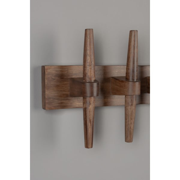 Attaccapanni in legno di mango in colore naturale Jakub - Dutchbone-image-2