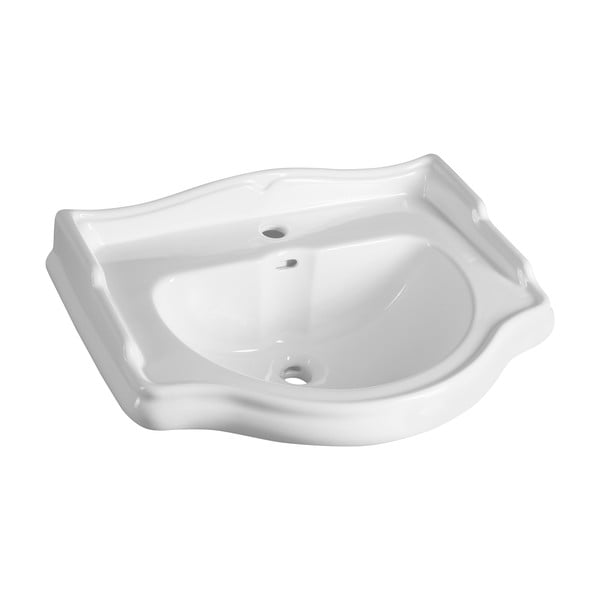 Lavabo bianco in ceramica 69x52 cm Retro – Sapho