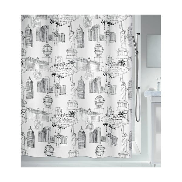 Tenda per doccia 180x200 cm Vegas – Spirella