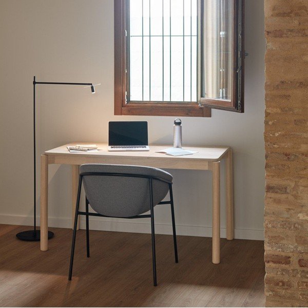 Tavolo da lavoro in frassino 136x68 cm Atlas - Teulat-image-1