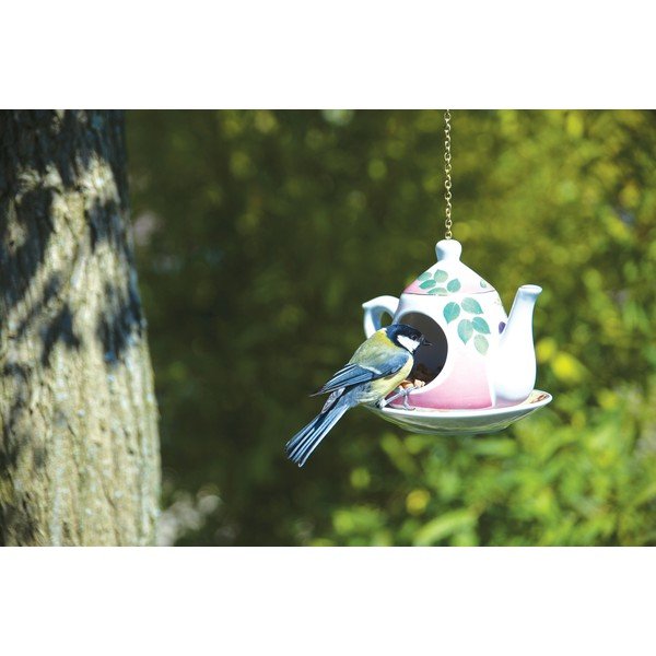 Mangiatoia per uccelli Kettle - Esschert Design-image-1