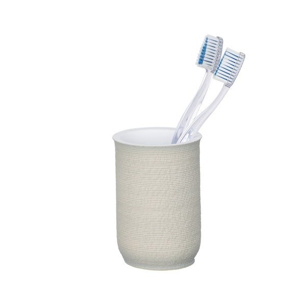 Bicchiere grigio per spazzolino da denti O - Wenko